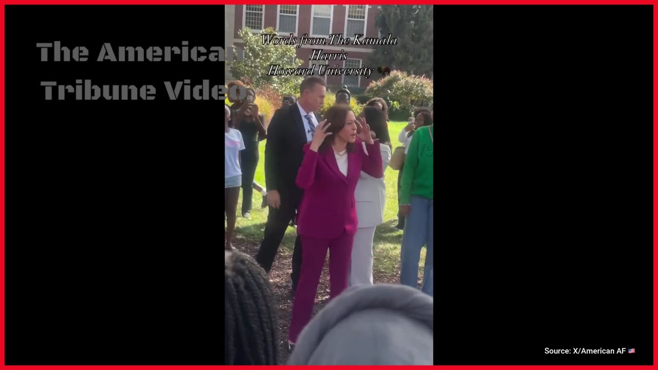 “She’s Always Drunk”: Kamala Gets Roasted after Ridiculous Impromptu Interview