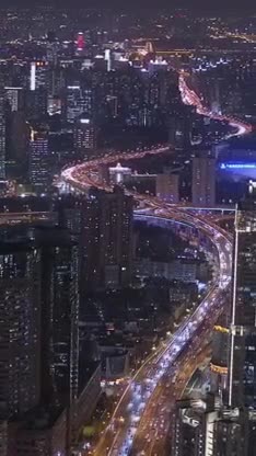 City lights at night Futuristic architecture Beautiful scenery pictures