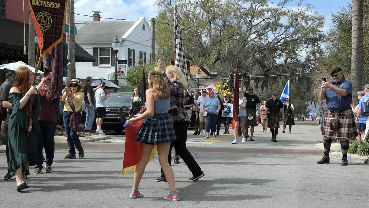 2025 Mount Dora Scottish Highland Festival Tartan Parade Mt Dora Daytona Beach Panama City Jax