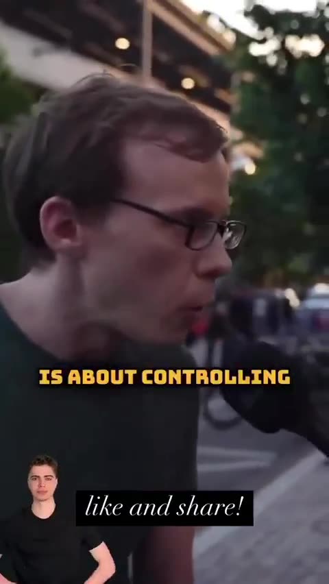 Random guy on the street thoroughly dispels the human-induced climate change...