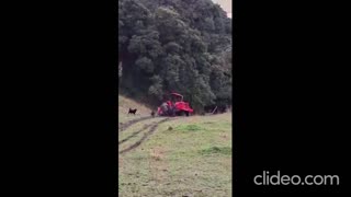 😂🚜 You Won't Believe This Epic Tractor Drift! | FunFM
