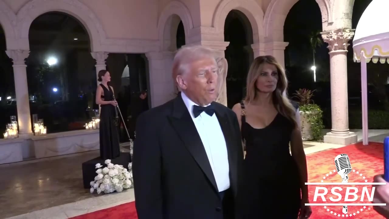 President Trump Takes Questions at New Year’s Eve Party at Mar-a-Lago!! - 12/31/24