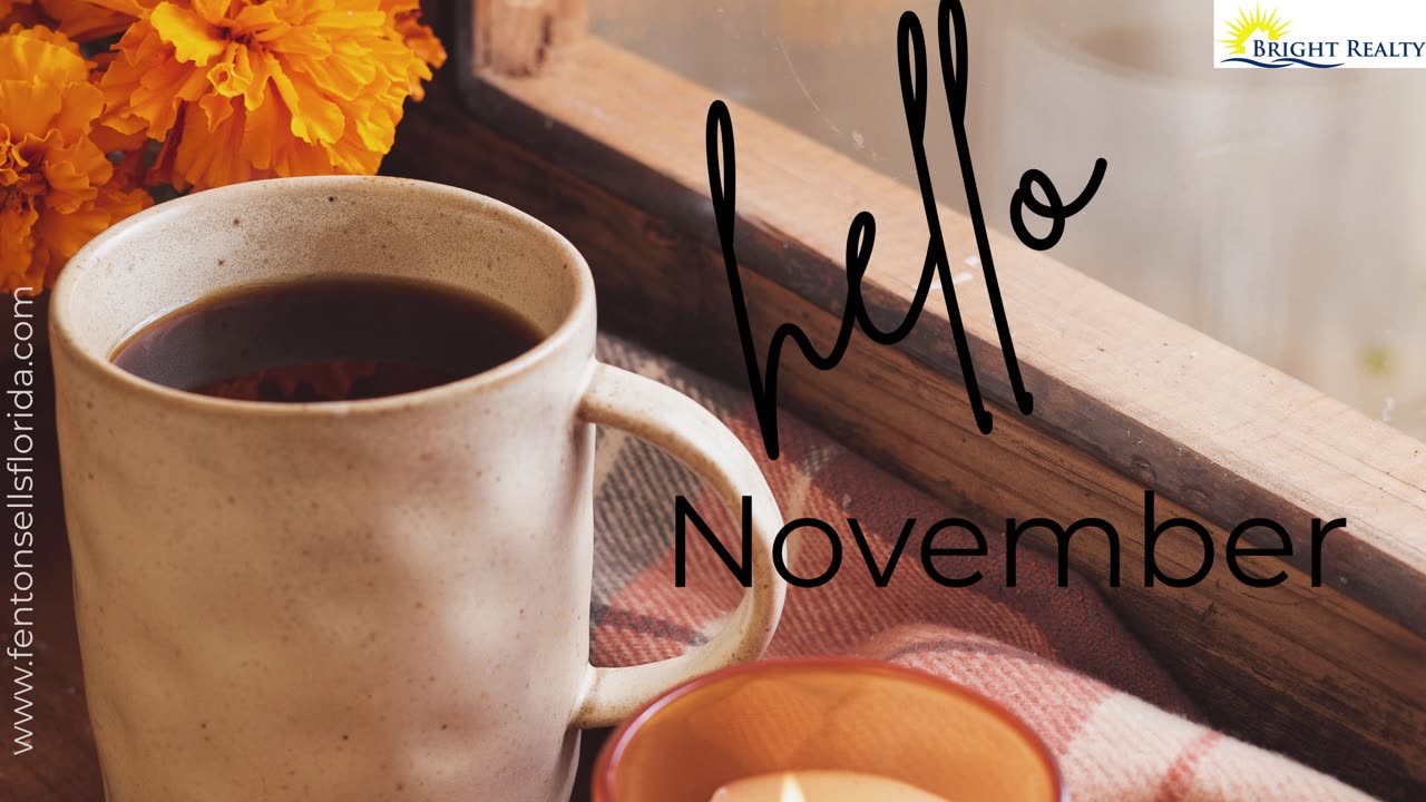 Hello, November 🍁🍂