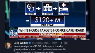 Osudek nad oszustwami w hospicjach został potwierdzony w Kalifornii.