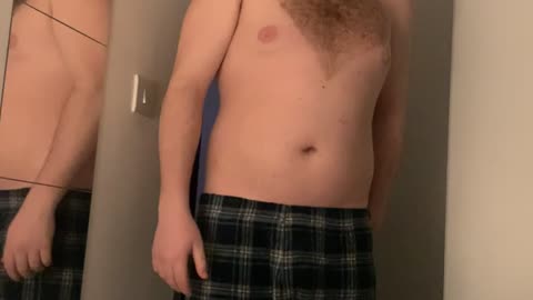 Boyfriend Shaves Heart In Chest Hair