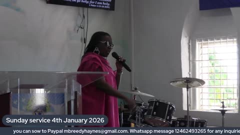 Sunday service 4th January 2026