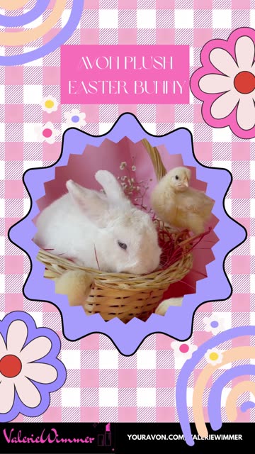 AVON Plush Easter Bunny