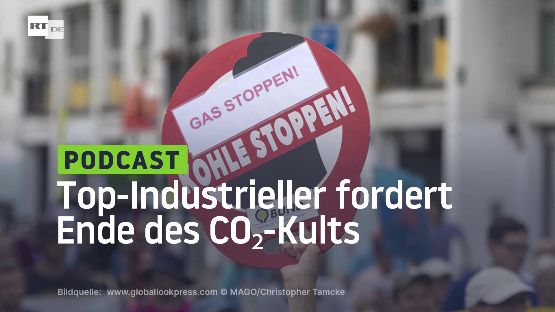 Top-Industrieller fordert Ende des CO₂-Kults