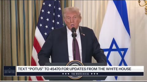 Trump says Lets Call It Eternal Peace In The Middle East 