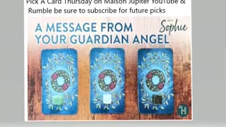 A message from your Guardian Angel 🔮 PICK-A-CARD THURSDAYS