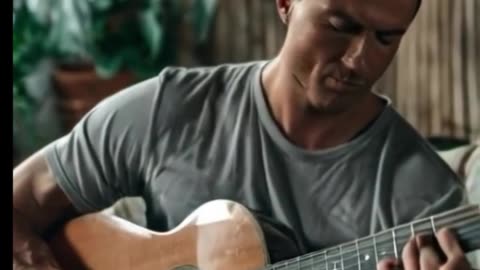 OMG 😱 Messi & Ronaldo playing guitar #viral