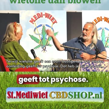 Bij psychose liever wietolie dan blowen