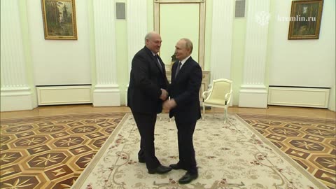 В Кремле начались переговоры Владимира Путина и Президента Белоруссии Александра Лукашенко