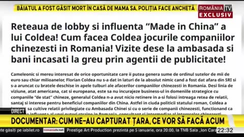 Documentarul ROMÂNIA TV despre modul în care rețeaua SOROS a acaparat puterea în România după 1989!