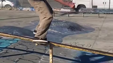 🔥📐 Boardslide at a Perfect Right Angle?! Did He Hold It? | SkateNation