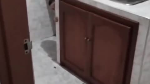 A man was home alone late at night when he suddenly heard the sound of a little boy laughing....