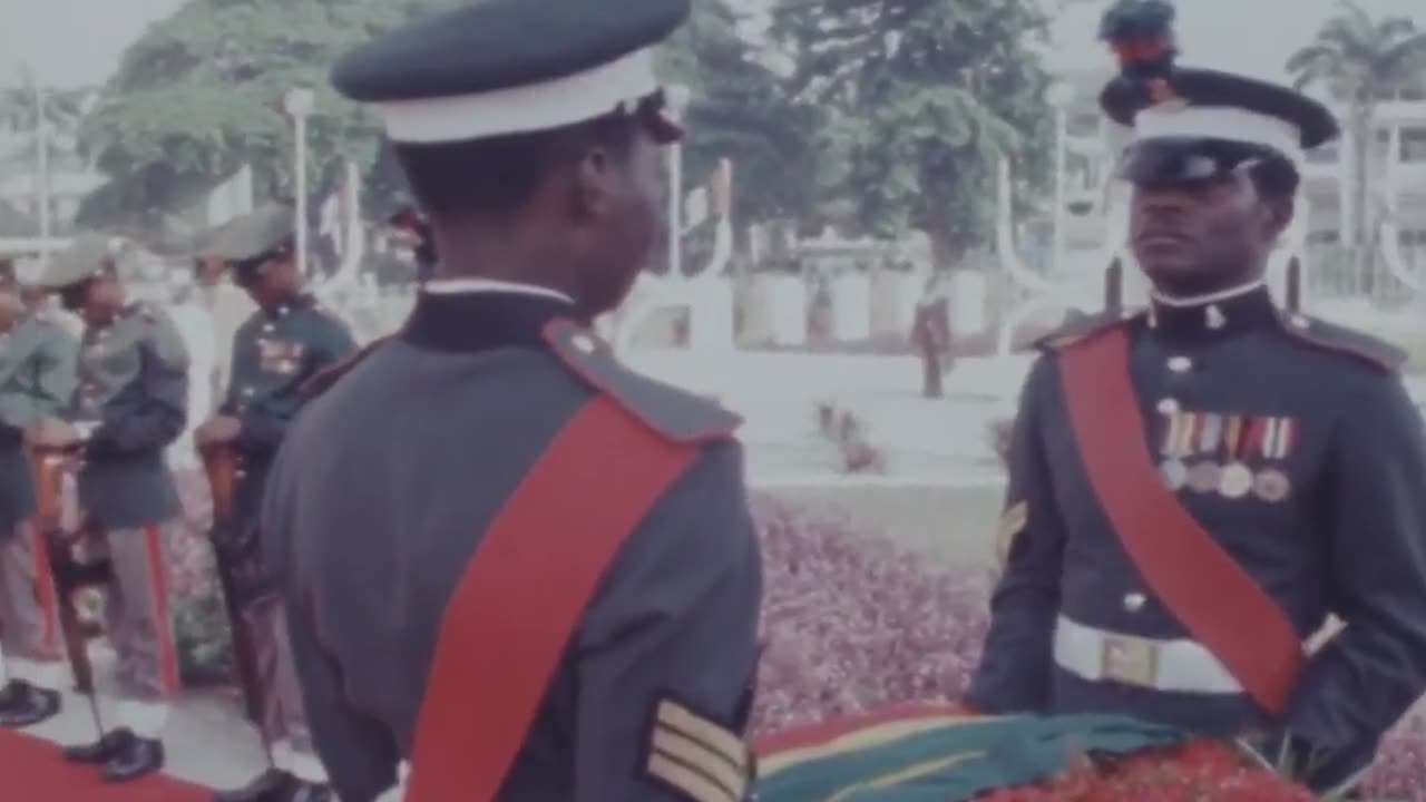November 15th 1978 🇳🇬 🇪🇹 Mengistu Haile Mariam Hosted by Lt. Gen. Obasanjo In Nigeria