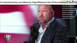 Alex Jones, Info Wars, 11/05/2025