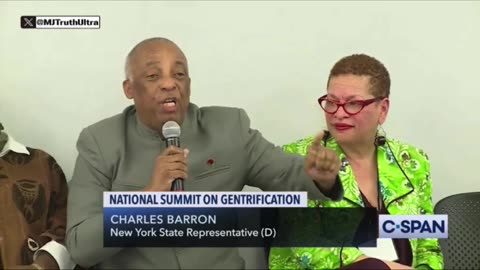 Fmr NY Rep "I have the distinct honor to say that we lost white population in my community.