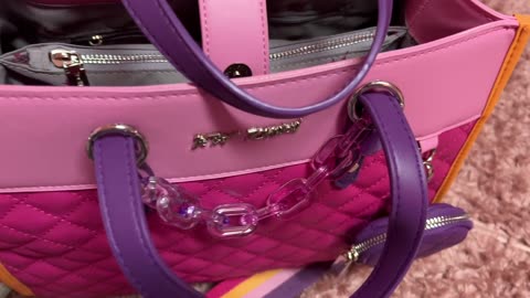 What's in my Pink Betsey Johnson Bag and a small haul.