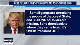 President Trump 'terminates' protections for Somali Minnesotans