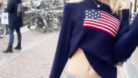 Dreaming with perfect european tgirl