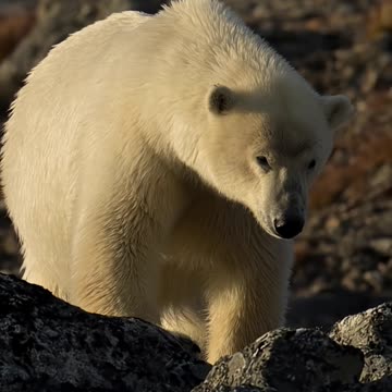 A deadly marine mammal 🐻‍❄️ #Shorts #Animals #PolarBear