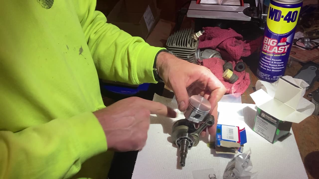 STIHL MS250 Piston and Bearings for a Buddy