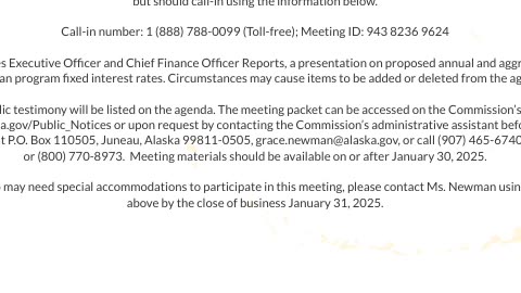 Fairbanks! What's going on? (1/24/2025) part 2/3