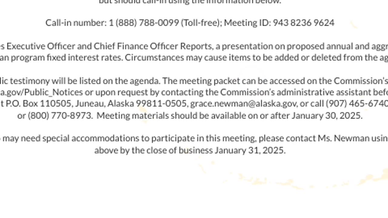 Fairbanks! What's going on? (1/24/2025) part 2/3