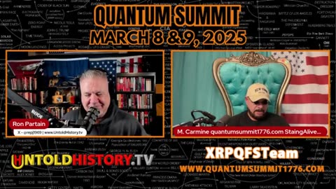 Ron Partain w Mel Carmine The Upcoming Quantum Financial Summit - 2-2-25