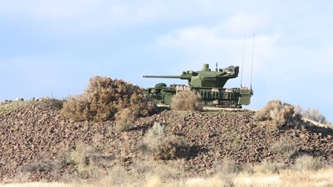 1-2 Stryker Brigade Combat Team Conducts a 30 mm Live Fire Exercise