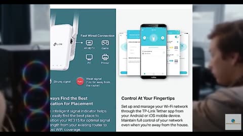 TP-Link AC1200 WiFi Extender, 2025 Wirecutter Best WiFi Extender, 1.2Gbps Home S