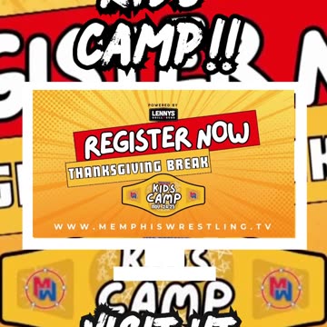 Don't miss Kid's Camp powered by Lennys Subs!