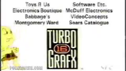 Turbo Grafx 16 Commercial