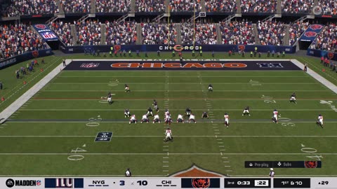 NFL Week 10 | Bears VS Giants | Madden 26
