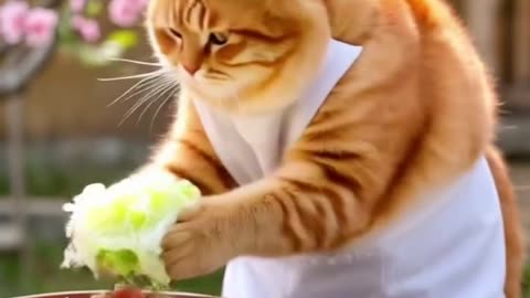 Cat survival funny video #trending#shorts #viral