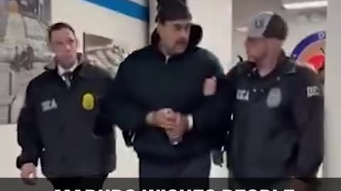 Maduro Says "Happy New Year" as He's Perp Walked in NYC