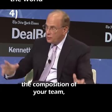 BlackRocks Larry Fink top 5 dark plans for the world