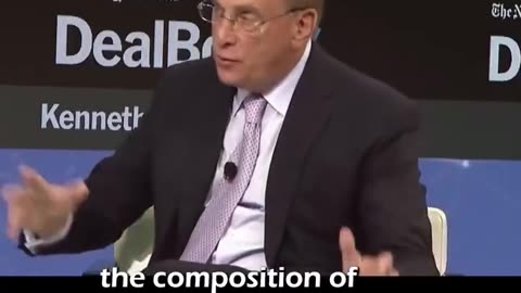 BlackRocks Larry Fink top 5 dark plans for the world