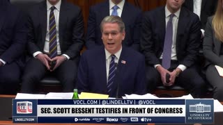 LIVE - Sec. Scott Bessent Testifies In Front Of Congress