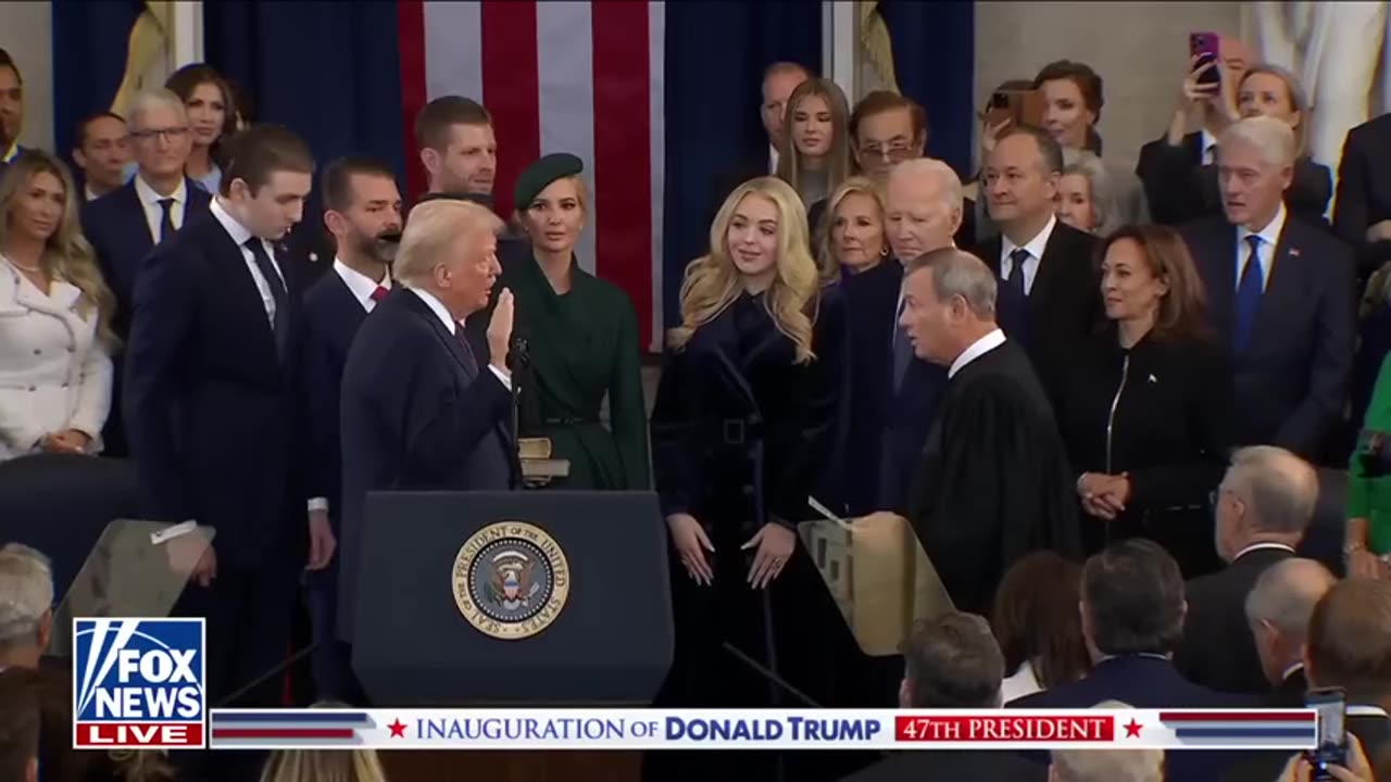 BREAKING: Trump, Vance sworn in 47th president, vice president