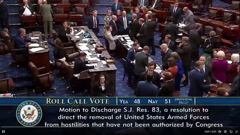 Thượng viện Hoa Kỳ PHẢN ĐỐI việc thông qua một biện pháp nhằm ngăn chặn Tổng thống Trump ...