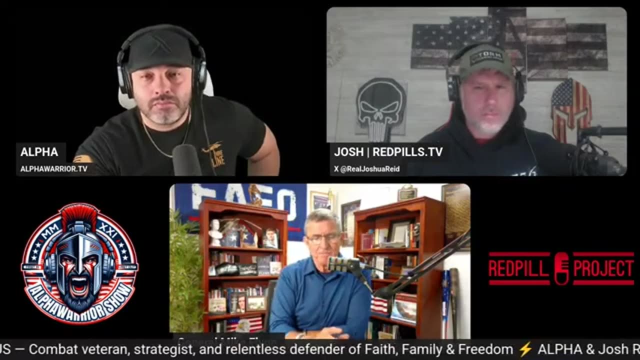 🚨 GET READY! Featuring: GENERAL Flynn ~ w/ Alpha & Josh Reid (Full show Link in details) 11.26.25