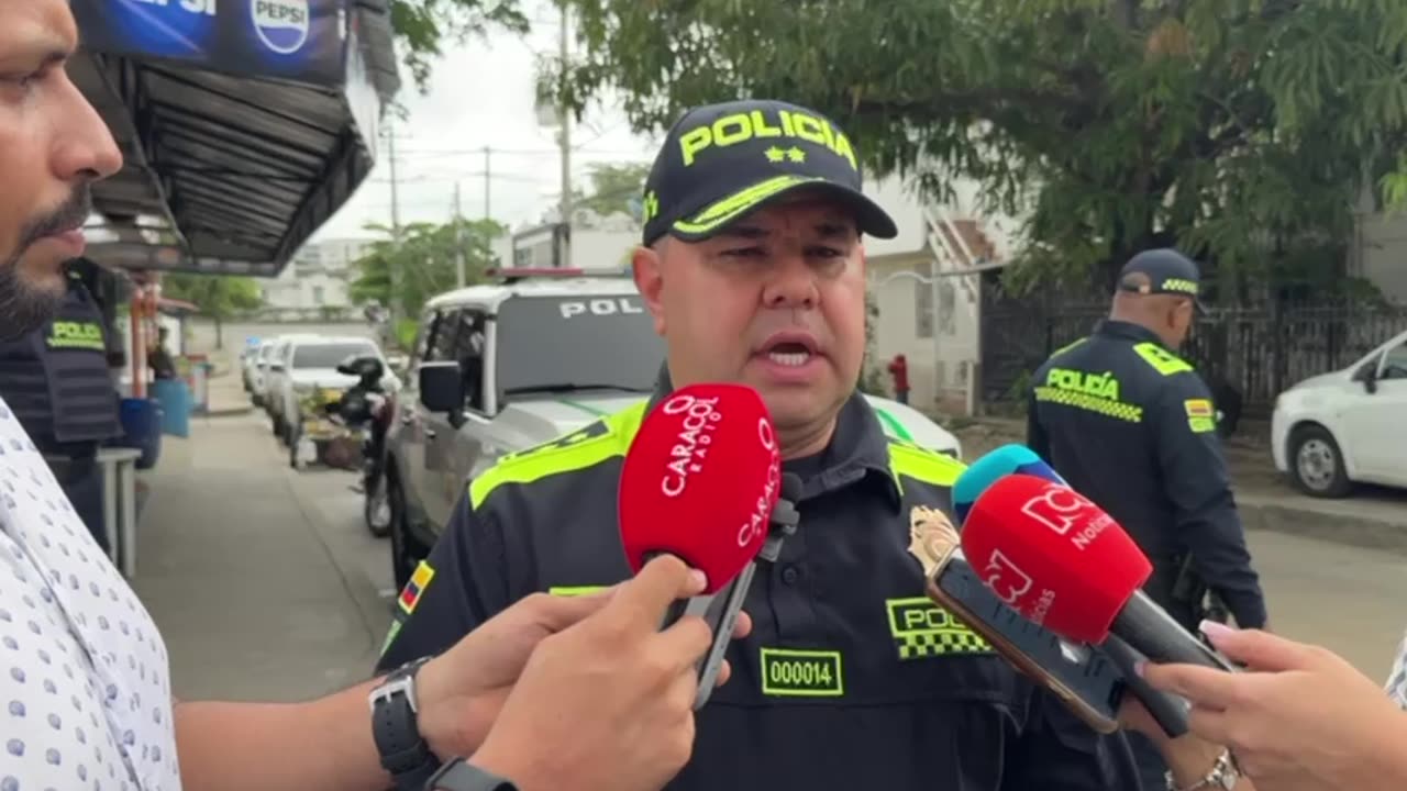 Policía Metropolitana de Cartagena reacciona a ataque contra guardia del Inpec
