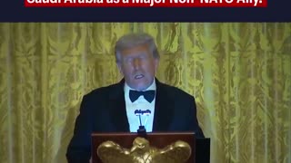 Trump designates Saudi Arabia as a major non-NATO ally."
