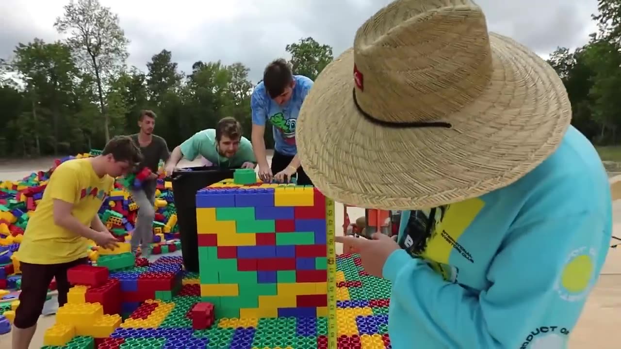 I Built The worlds Largest Lego Tower