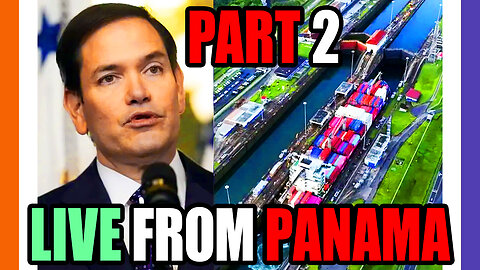 🔴LIVE: PART 2 of Regime-Change Rubio LIVE from Panama followed by NEWS SHOW 🟠⚪🟣