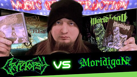 ☠Cryptopsy Blasphemy Made Flesh Vs Moridigan Deadborn Nemesis☠