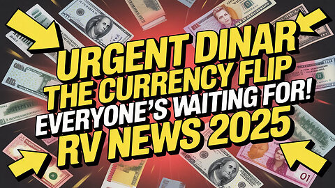 🚨 Urgent Dinar Update – The Currency Flip Everyone’s Waiting For! 🏦 💥 Today Rv Iraqi Dinar News!